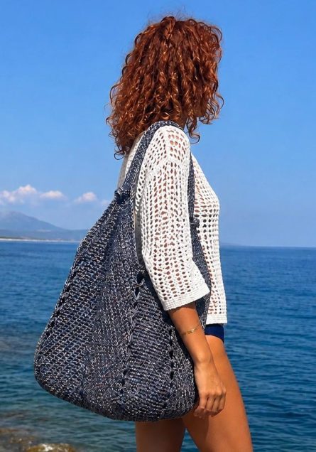 Borsone Mare nOdO - Blu Navy & Silver - immagine 3
